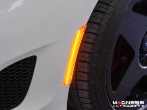 FIAT 500 Side Marker Upgrade KIt - set of 4 - Front+Rear - LED - Clear